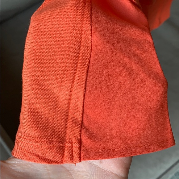 The Limited 3/4 sleeve orange blouse size XS - Picture 2 of 3